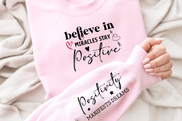 Believe in Miracles Stay Positive Sleeve Review