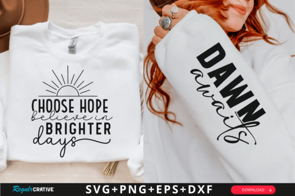 Choose Hope Believe in Brighter Days Svg Review