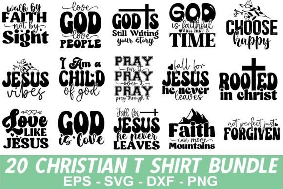 Christian SVG T-Shirt Design Bundle Review for Real Projects