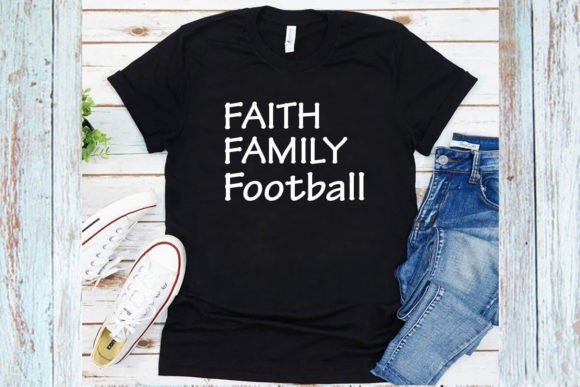 Faith Family Football T-Shirt Review: A Designer’s Perspective