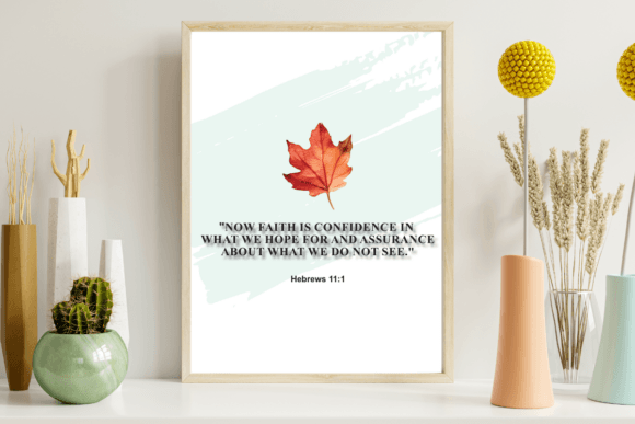 Faith Is Confidence Bible Verse Embroidery Design Review