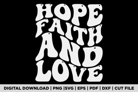 Hope Faith and Love T-Shirt Design Review