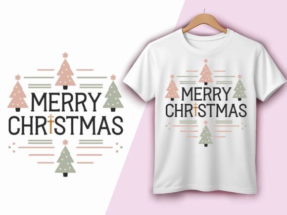 Merry Christmas Simple Faith Tree Vector Review for Real Embroidery Projects