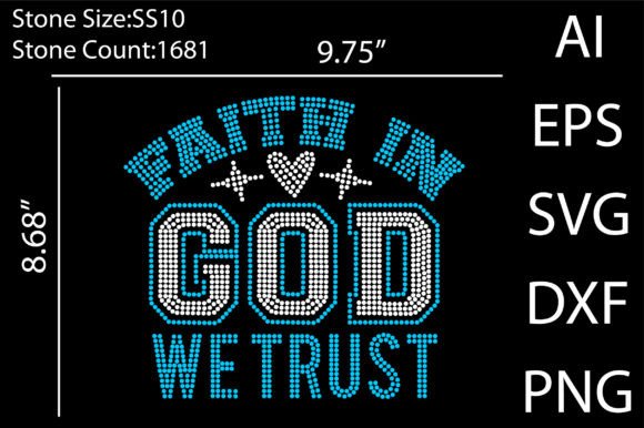 Review: Faith in God We Trust Rhinestone for Real Projects
