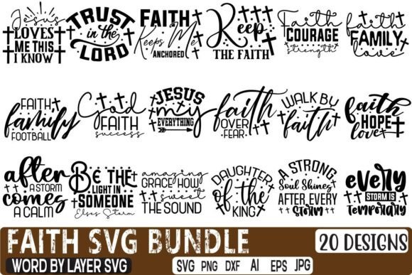 Review of Faith SVG Design Bundle Vol.4 for Embroidery Projects